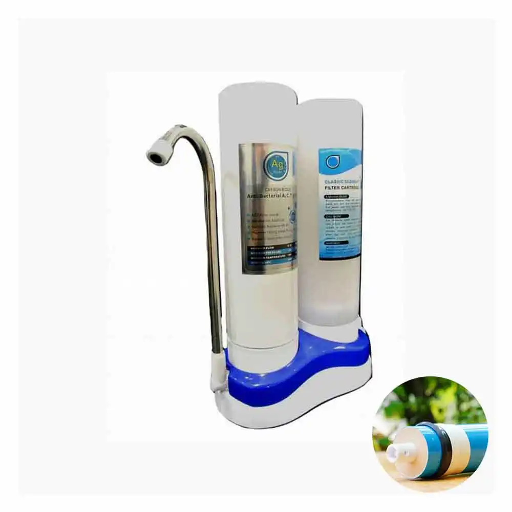 Venta caliente cartucho de filtro de 2 etapas con sostenibilidad de purificación de agua perfecto para llenar un amalgamador dental