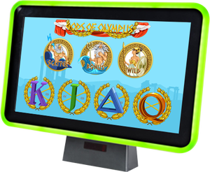 ITD 21,5 Дюймов PCAP multi-touch плоская панель ЖК-экран ПК монитор игровые мониторы с подсветкой вокруг - Product Image 3