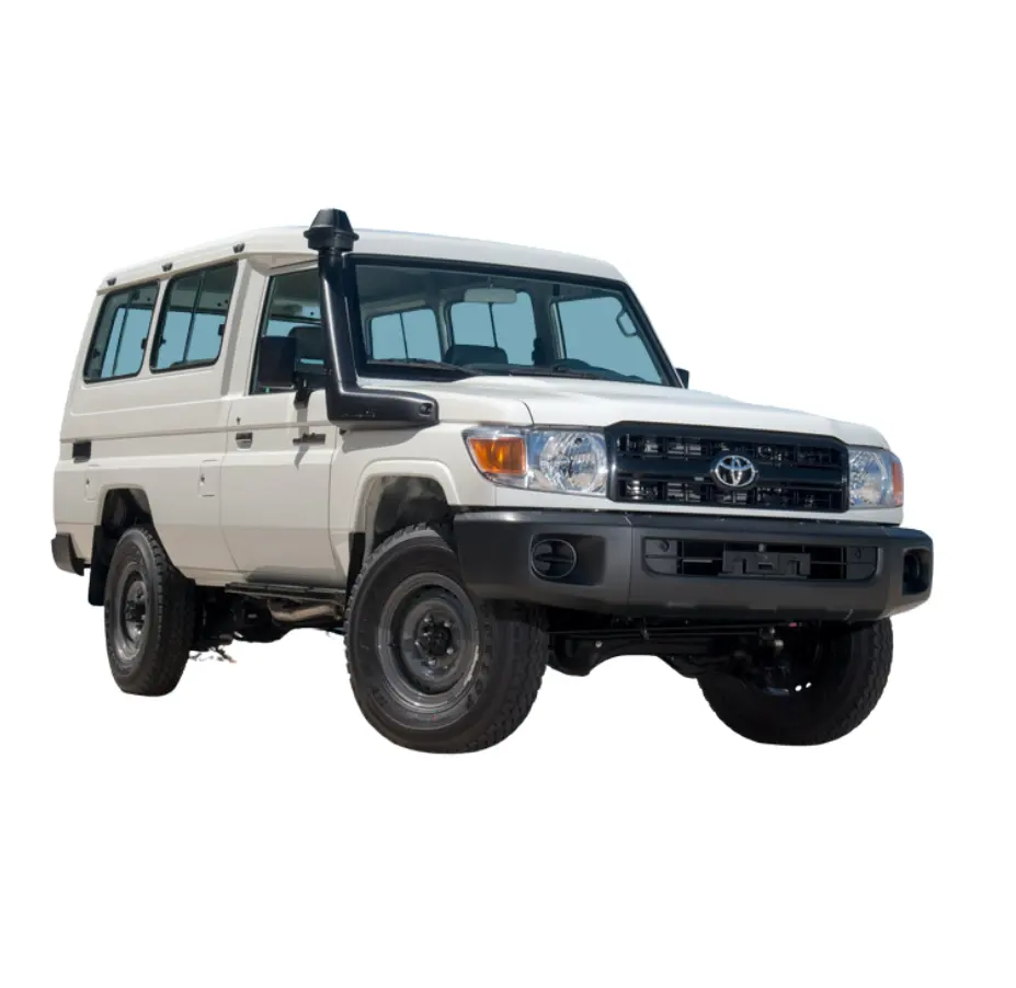 Listo para enviar para 2023 Toyota Land Cruiser 78 usado sin igual todoterreno 3 puertas 13 asientos con ABS y portaequipajes de grado superior