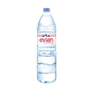 น้ำดื่ม Evian มีหลายขนาดสำหรับซูเปอร์มาร์เก็ตและตัวแทนจำหน่ายทั่วโลก - Product Image 1