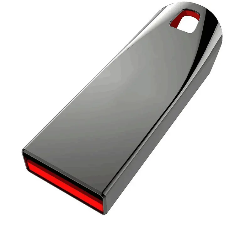 Fornecedor Car Mini 128Mb 256Mb 512Mb 1Gb 2Gb 4Gb Rode Metalen Vara Disco Personalizado Metal Usb Flash Drive