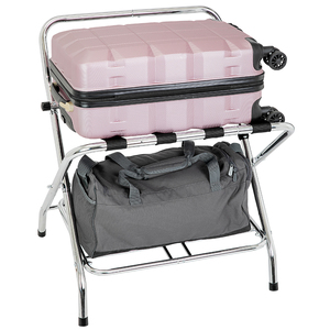 High Back Luggage Rack with <strong>Net</strong> Durable and Practical for Organizing Your Travel <strong>Essentials</strong> - Product Image 3