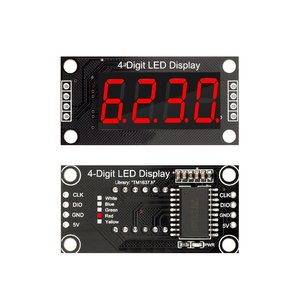 TM1637 0.36 "Display a LED tubo digitale punti decimali 7 segmenti modulo Display a 4 cifre scheda Driver seriale - Product Image 4