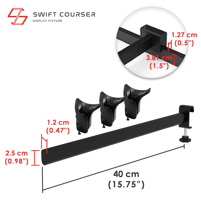 Black Bracket & Black Holder