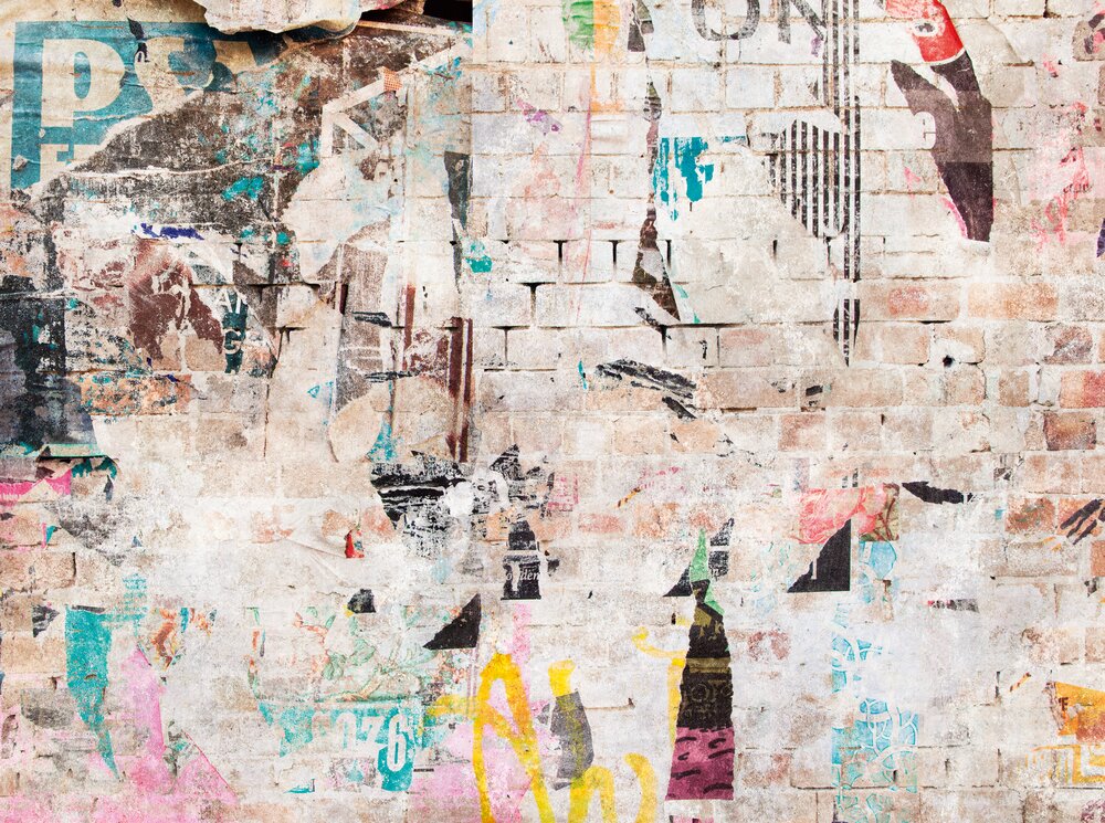 beige coloured blue brown