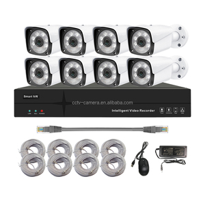 Set di telecamere di sicurezza per microfono e altoparlante integrato Set di telecamere di sicurezza 4mp 8mp AI Kit NVR - Product Image 3