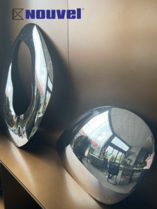 Hiện đại phong cách Châu Âu S.S. Sculpture kim loại thiết kế grey trang trí nội thất cho phòng khách và ngoài trời Trung Quốc trang trí nội thất - Product Image 2