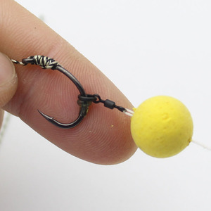Matt Black Carp Fishing Hook Ring <strong>Swivels</strong> Connector Rolling <strong>Swivel</strong> with Ring for D-Rig Chod Rig Tackle <strong>Swivels</strong> - Product Image 3