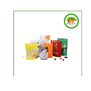 Custom Printed Snack Stand-Up <strong>Pouch</strong> with Zip Lock for Chocolate Dipped Banana - Product Image 4