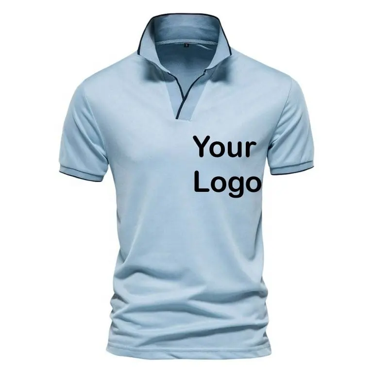 Venta al por mayor precio barato comprador propia marca Polo camisa de manga corta de algodón para hombre Deporte Hombre Golf polos personalizados Venta caliente de BD