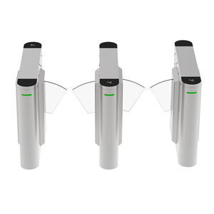 HCW Hochs icherheits taille Hohe Gesichts erkennung Optischer Finger abdruck Zugangs kontroll klappe Drehkreuz Barrier Gate - Product Image 1
