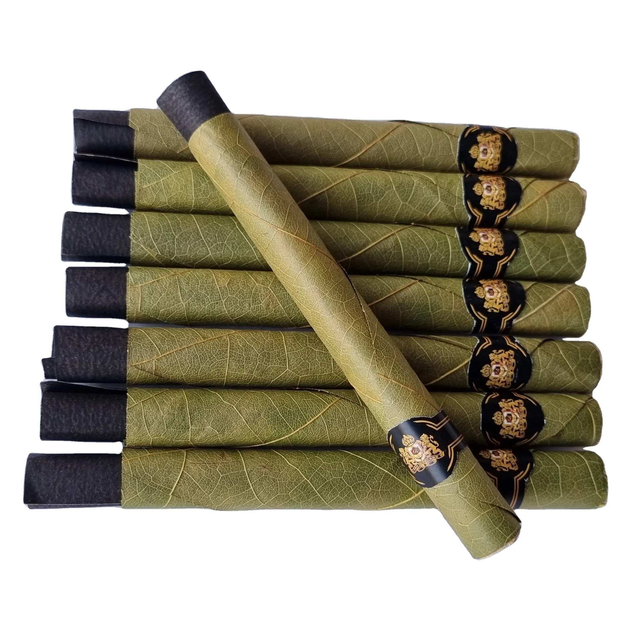 Vegan organic natural palm Leaf Rolls All sizes available rolls tubes in custom size 4 USA Leaf Straight tubes Rolls Palm Leaf