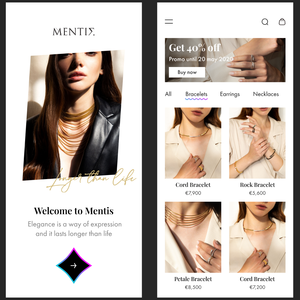 Diseño de sitios web de moda y joyería y desarrollo de aplicaciones móviles Acceso instantáneo a la versión de stock compatible con Mac y Linux