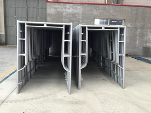 Andamio de Marco H para construcción Andamio de metal galvanizado Construcción de marco de tablón - Product Image 3