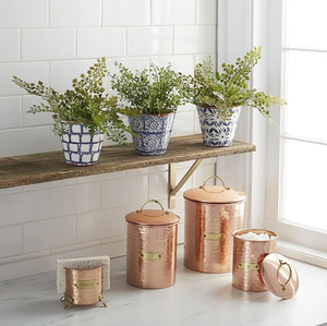 Cho bùn Pie lưu trữ nhà bếp giá đồng đồ dùng chủ thấp moq bán buôn Glass gia vị giá - Product Image 2