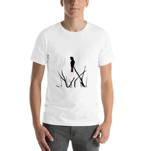 高品質ブランドレッドテールブラックコカトゥーTシャツブラックボーイズアニマルプリント半袖Tシャツメンズ服