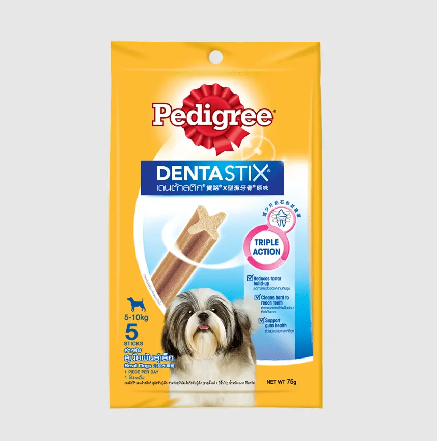 Pedigree DentaStix Goût boeuf, poulet et menthe pour chien, 2.76 lb