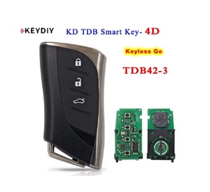 KEYDIY KD TDB42 Smart Prox Remote Control Proximity Car <strong>Key</strong> with 4D Chip for Toyota Corolla Camry for <strong>Lexus</strong> 3 Buttons Auto <strong>Key</strong> - Product Image 2