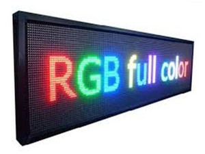 960 x160mm P10 Outdoor Full Color Display a LED bacheca in esecuzione testo Led banner - Product Image 6