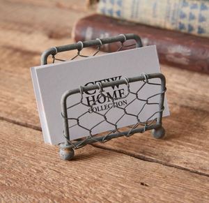Premium Metal Mesh Wire Kartenst änder und Halter Schwarz Farbe Tabletop <span class=keywords><strong>Display</strong></span> Rack für Büros Beste Qualität zu wettbewerbs fähigen Preisen