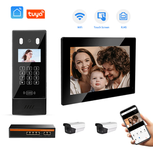 Factory Price <strong>IP</strong> <strong>System</strong> 7 Inch Monitor Wire <strong>Video</strong> Door Phone <strong>Intercom</strong> <strong>System</strong> Supporting IR Night Vision Camera for Home Security