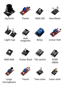 45 in <strong>1</strong> <strong>Sensors</strong> Modules Starter <strong>Kit</strong> With Box DIY 16 Kinds R3 Better Than <strong>37</strong> in <strong>1</strong> Electronic ComCponents <strong>Sensor</strong> <strong>Kit</strong> - Product Image 4