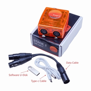 Sunlite Suite 2 DMX контроллер USB на 4-канальный 8A выходной ток FC + Sunlite Suite 2 блок управления