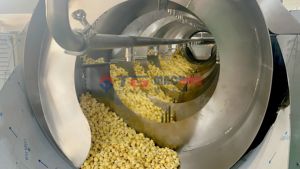 Industrielle Popcorn-Produktions linie mit anpassbarer Hochgeschwindigkeits-Popcorn linie mit fortschritt lichen Qualitäts kontroll systemen - Product Image 5