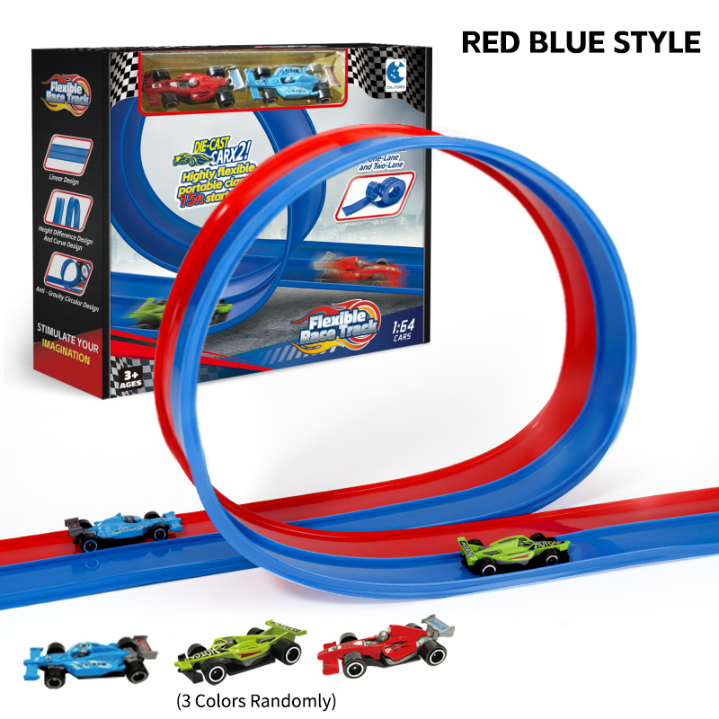 Blue and Red