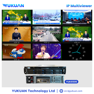 YUK6500 Sistema de monitoreo multipantalla SPTS MPTS Entrada HDM I HD Salida SD IP Multiviewer - Product Image 2