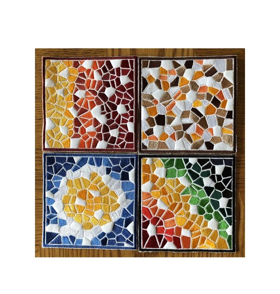 mosaic coaster