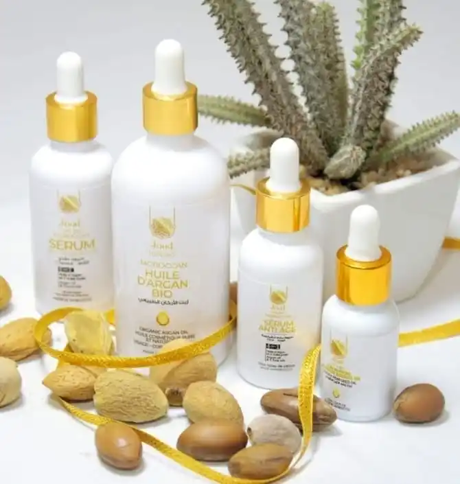Para hombres y mujeres Productos para el cabello Natural Orgánico Botónico Esencial Aceite para el crecimiento del cabello Tratamiento de suero Aceite de Argán marroquí.