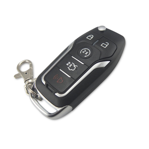 Auto Chiave Pieghevole 5 Pulsante 433mhz Codice Fisso Auto di Vibrazione A Distanza Chiave Per Ford - Product Image 1