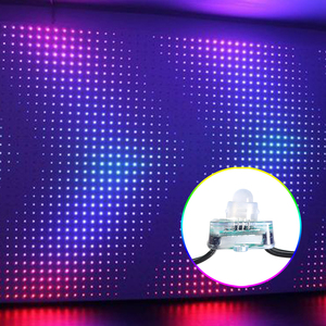 Produttore SHIJI indirizzabile Pixel piatto luce IP66 DC5V/12V UCS1903/WS2811 luci a punta di luce a LED - Product Image 1