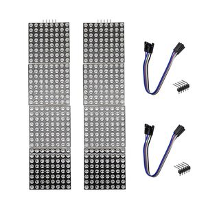 Integriertes Anzeige modul MAX7219 4-Punkt-Matrix-LED-Treibermodul mit elektronischen Komponenten der SCM-Steuerung - Product Image 5