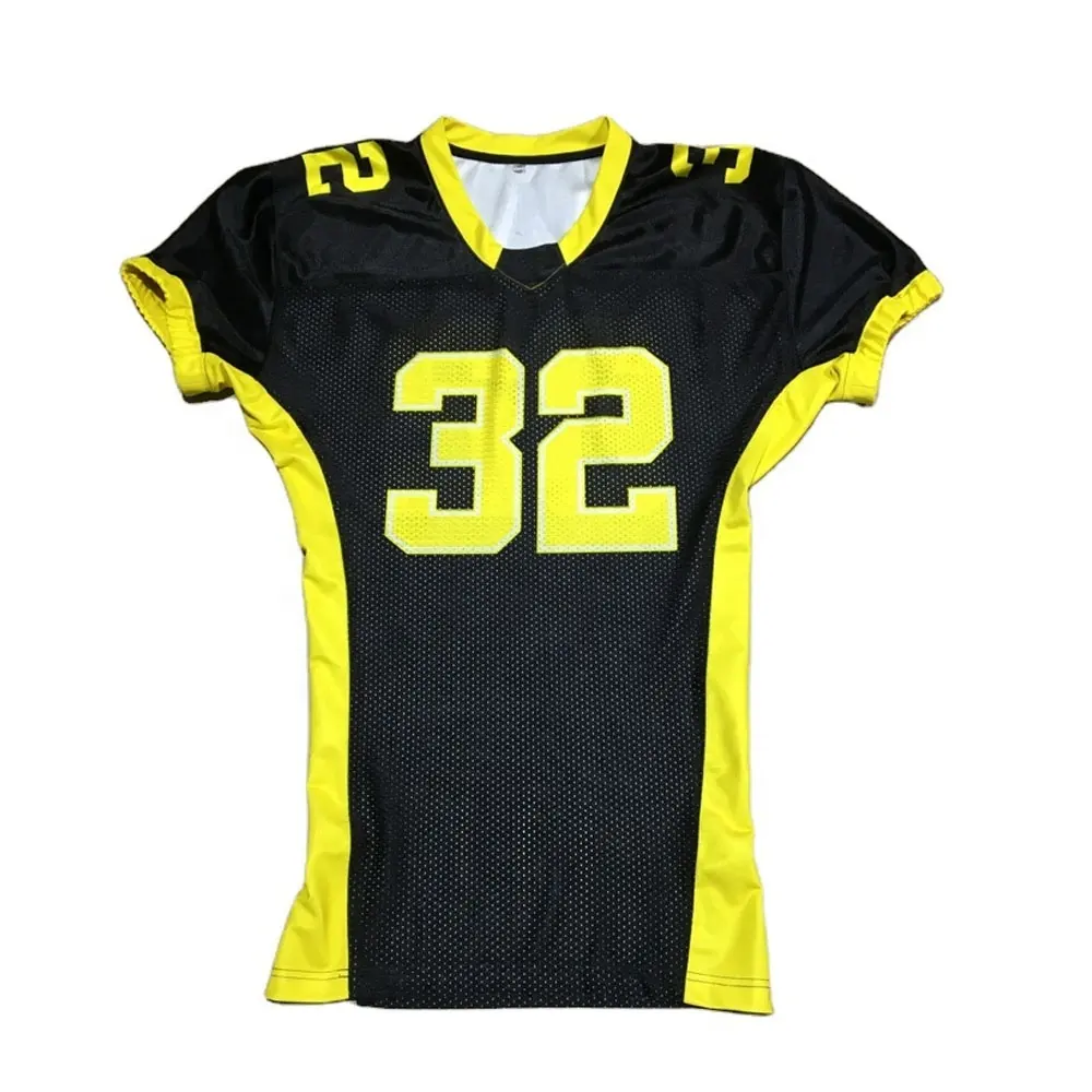 Maglia da Football americano a sublimazione personalizzata ad asciugatura rapida 2023 maglie sportive e camicie abbigliamento sportivo maglia da Football rubino