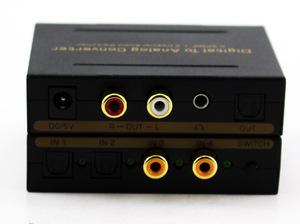 Convertidor de audio digital a analógico SPDIF 196kHz convertidor de audio HDMI convertidor de audio digital a analógico RCA l/R 3,5mm - Product Image 6