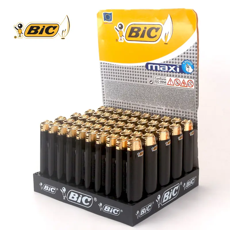 Isqueiros BIC Logotipo personalizado Isqueiros Bic baratos para venda