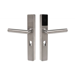 Электронная дверная ручка Dormakaba C-Lever K6 pro, 72 мм (широкая пластина, шпиндель 8 мм), Master B программная карта в комплекте - Product Image 1
