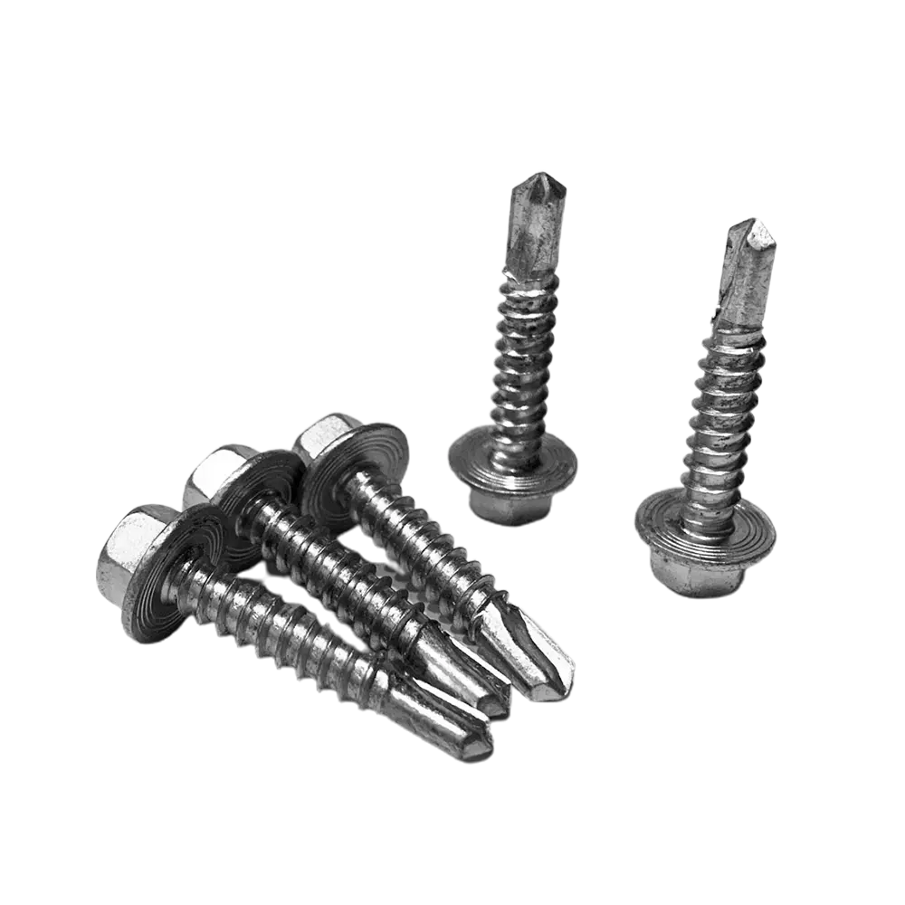 OEM Factory Roof Screw High Strength Hex Head Metal Self Drilling Screw With Washer