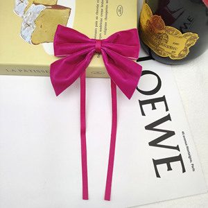 Custom Handmade Christmas Gift Wrapping <strong>Bow</strong> Flocking <strong>Bows</strong> for Candy Wrapping and Gift Packing - Product Image 4