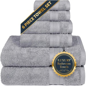 100% Cotton Luxury Hotel Bath <strong>Towels</strong> with Custom Logo Ready to Ship for Newborn &amp; Adults Featuring Bamboo Material - Product Image 5