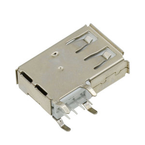 USB 2.0ชนิด A สายชาร์จลวดเสียบด้านข้างยาว19.5มม. ช่องเสียบ4ขา USB ที่ชาร์จตัวเมีย - Product Image 2