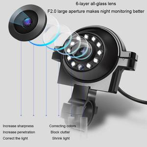 1080P HD Wide View Angle AHD Imagem Caminhão Câmera Reversa 11 Pcs IR <span class=keywords><strong>LED</strong></span> Luzes À Prova D' Água IP68 Visão Noturna Ônibus Carro Revertendo Aid