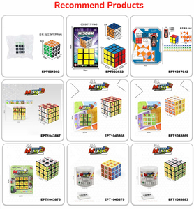 Dollartoys khuyến mãi 5.3cm chữ và số <span class=keywords><strong>Cube</strong></span> ma thuật <span class=keywords><strong>3x3</strong></span> RUBIX Cubes đồ chơi logic - Product Image 3