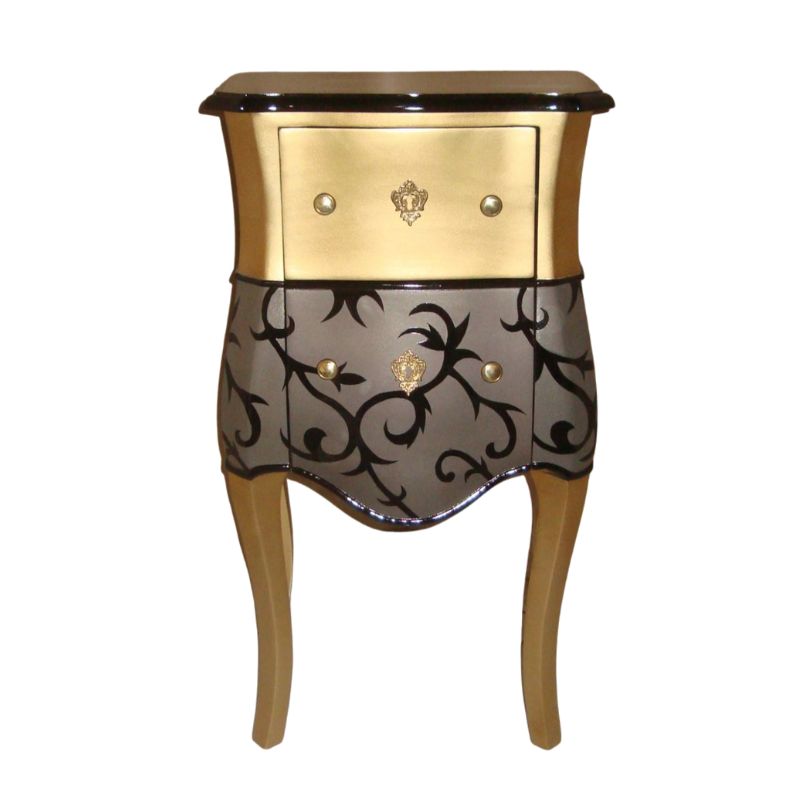 ดำ + ทอง + เงิน