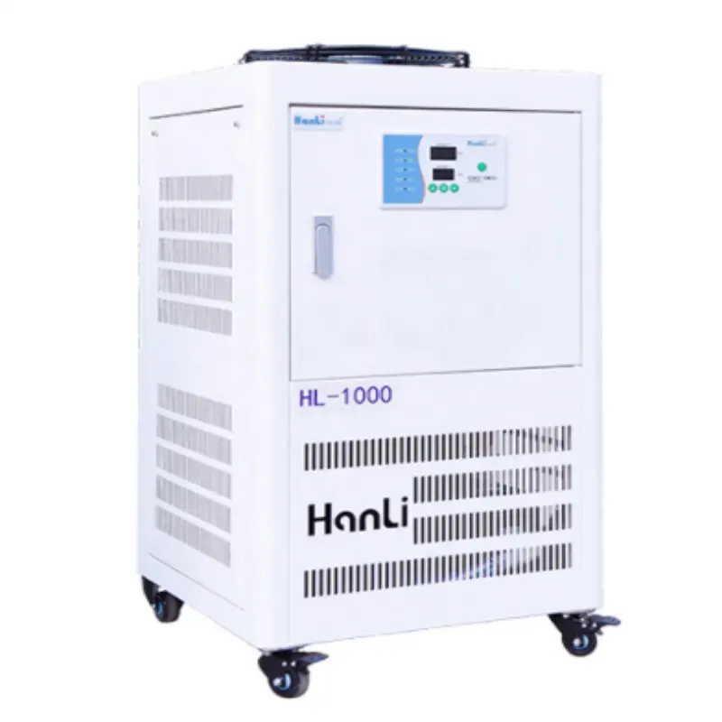 Chiller Industrial Laser HL-1500 Máquina De Refrigeração A Água e Aquecimento Chiller De Água Laser De Fibra Para Máquina De Corte A Laser CNC