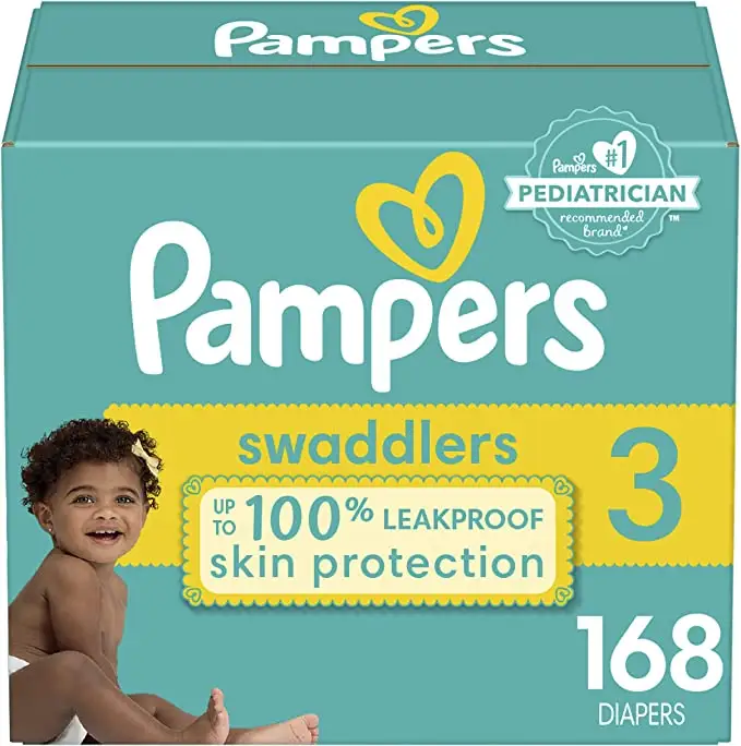 Pampers Baby Dry Extra Schutz windeln, Größe 2, 192 Count