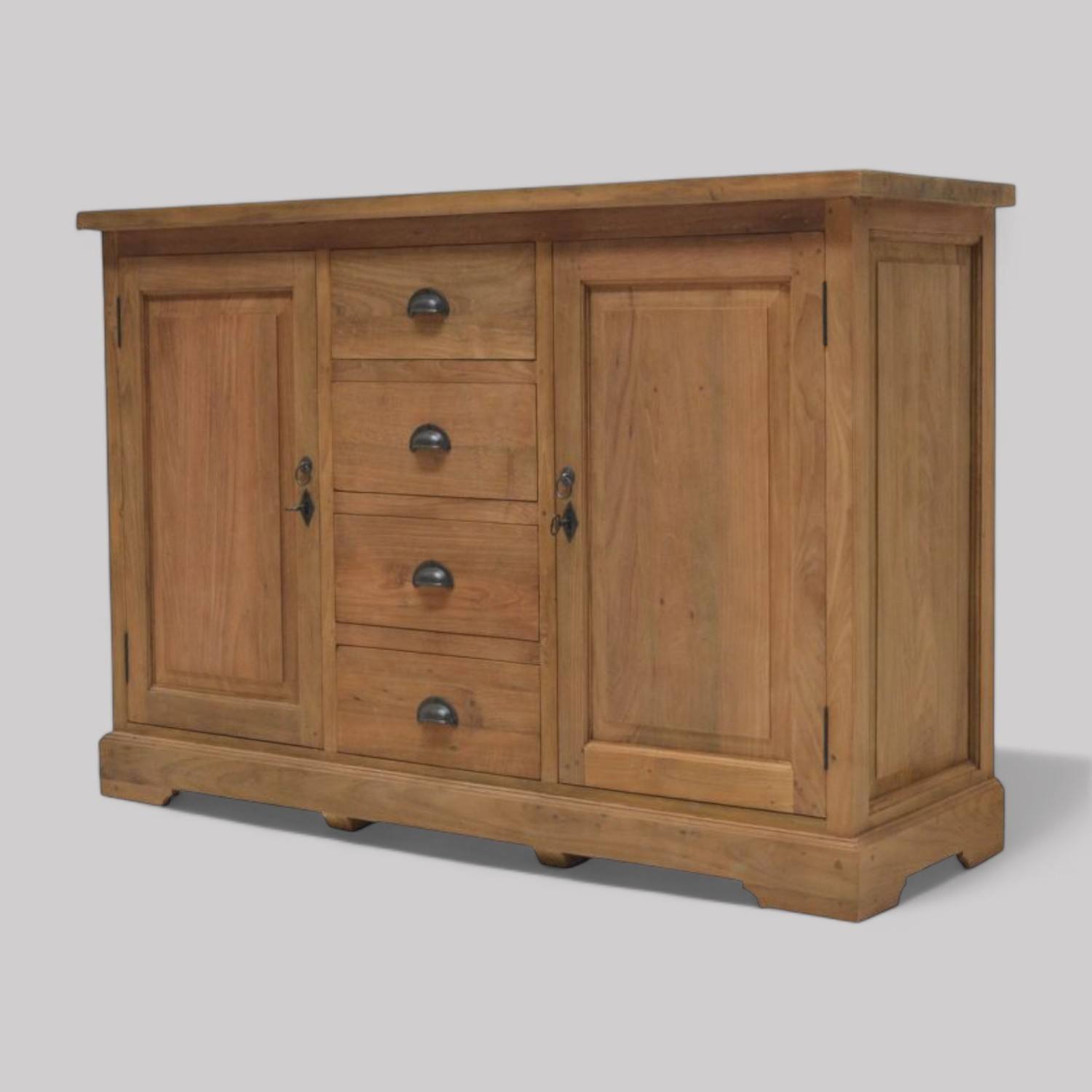 ไม้สักยึดแบบชนบท