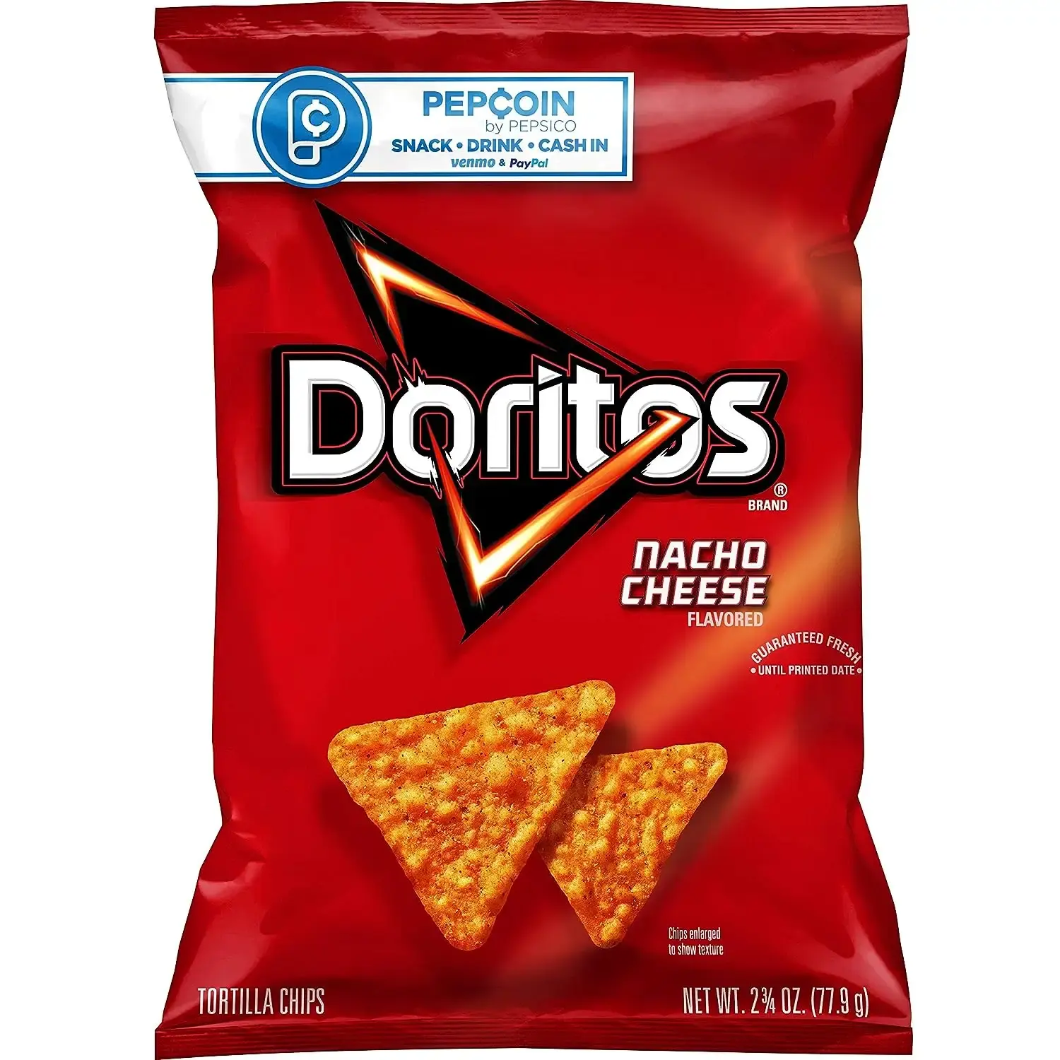 Sıcak satış Doritos Flamin' sıcak Nacho aromalı Tortilla cips, 1oz çanta (40 paket).